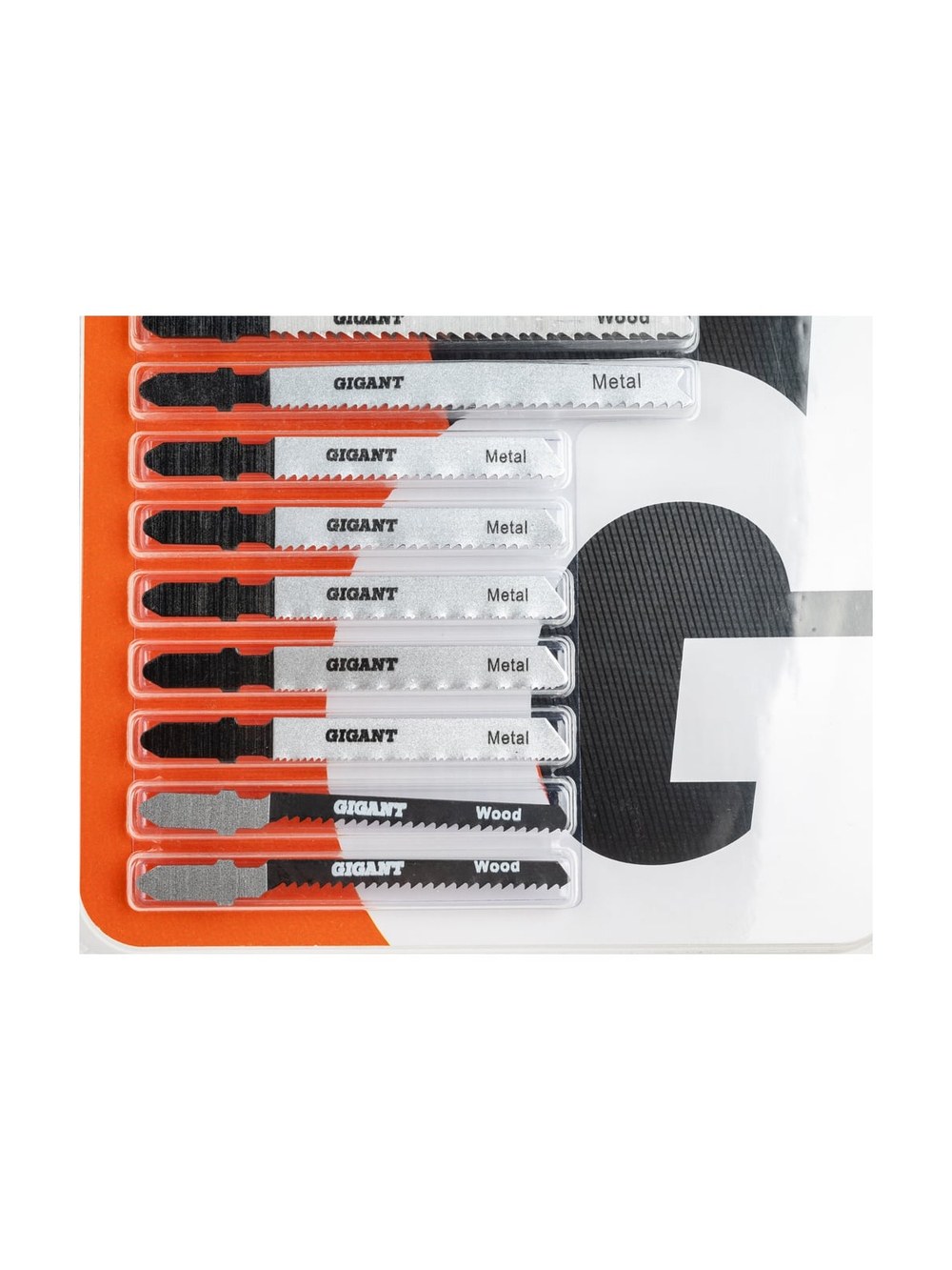 Универсальный набор пилок для лобзика 8 видов 16 шт Gigant G-110818