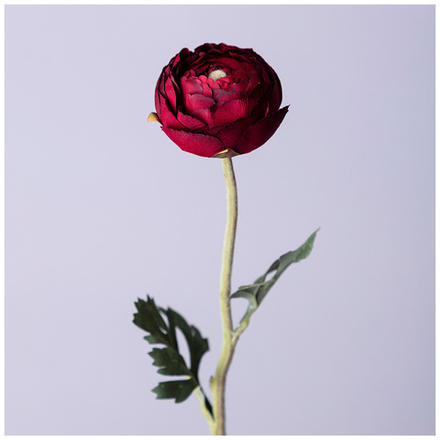 ЦВЕТОК ИСКУССТВЕННЫЙ "РАНУНКУЛЮС" ВЫСОТА=50СМ. (МАЛ.УП=24ШТ/КОР=96ШТ)