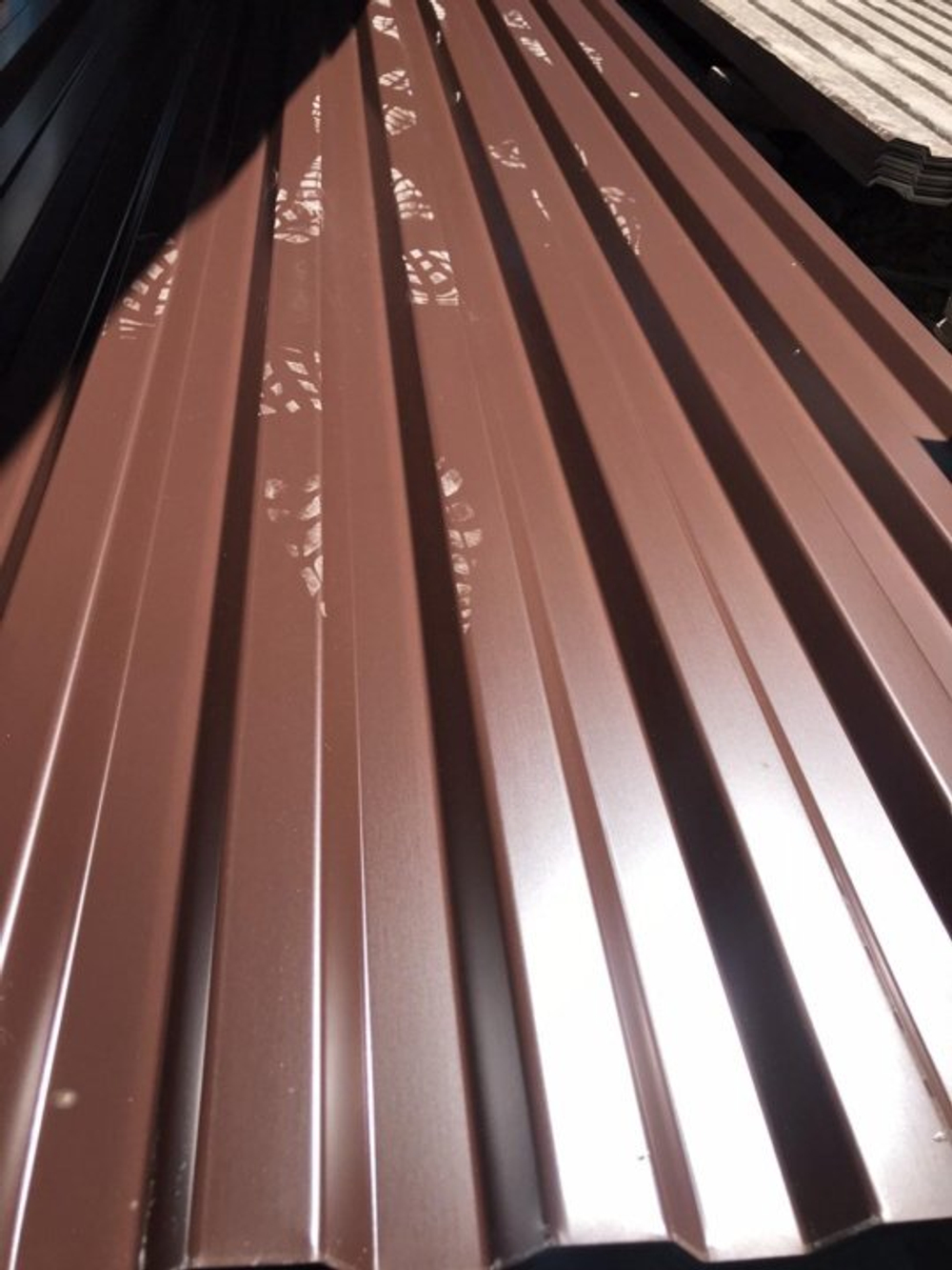 Профнастил ПК-20 глянец 0,4 - шоколад 8017