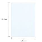 Фотобумага матовая БОЛЬШОГО ФОРМАТА, А3, 200 г/м2, односторонняя, 50 листов, BRAUBERG ORIGINAL, 363996