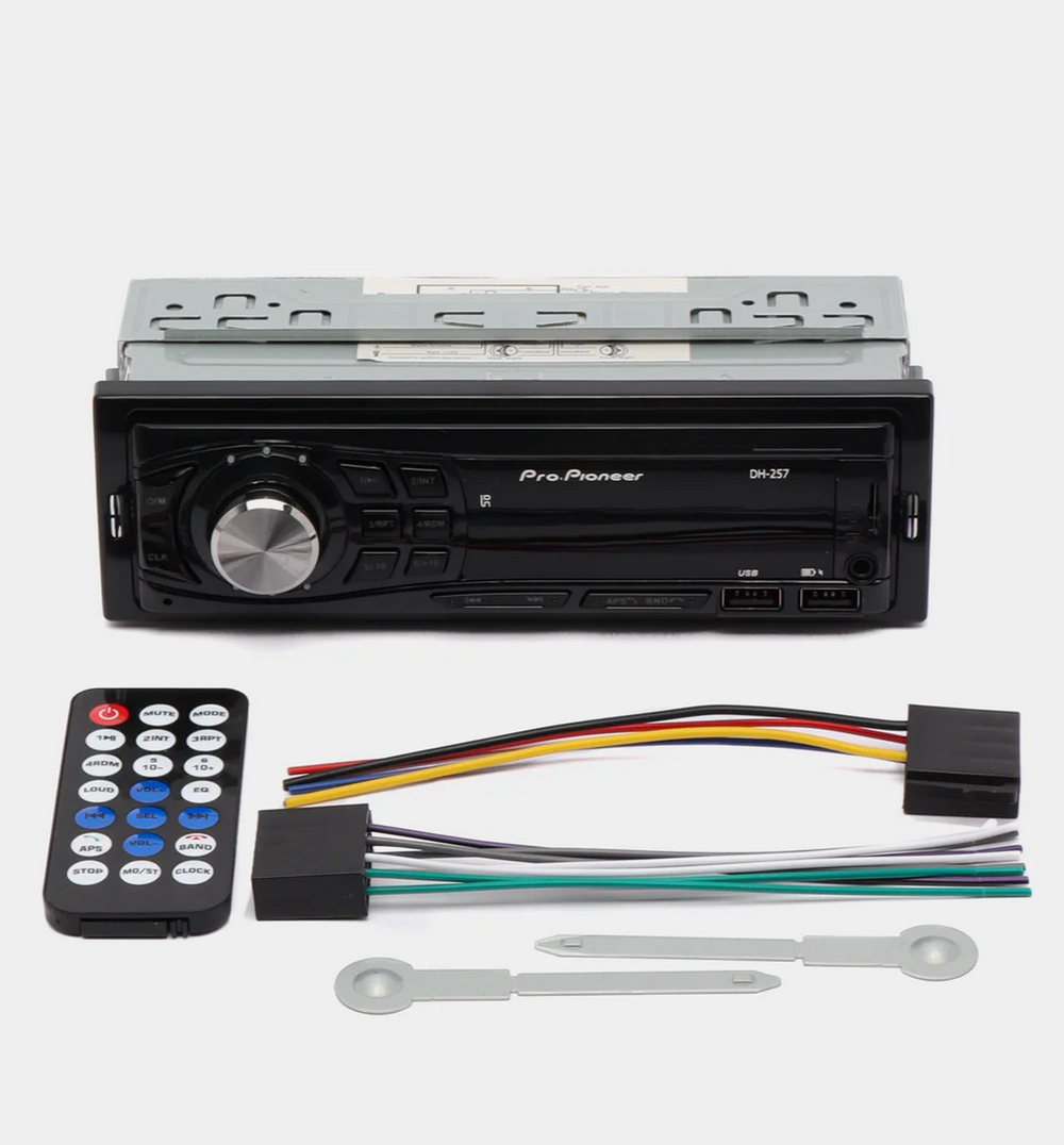 Автомагнитола FM/BT/USB/TFplayer PRO.Pioner DH-257