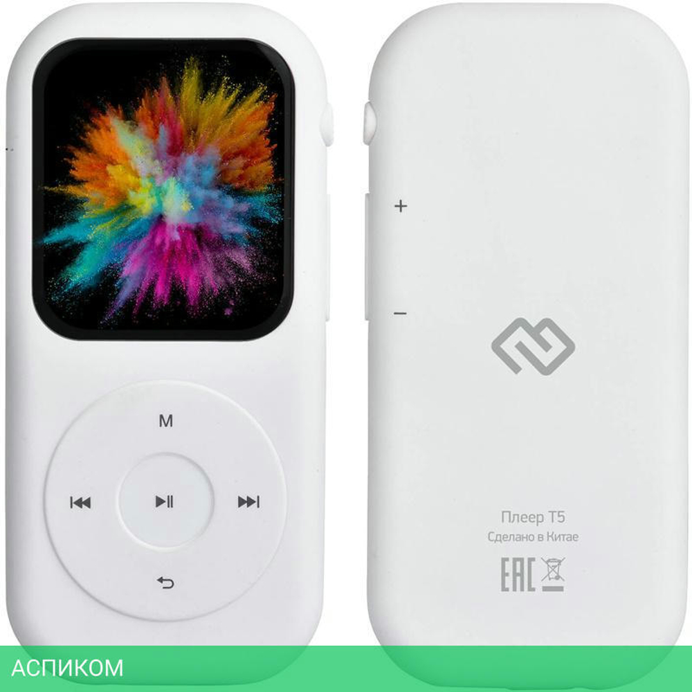 MP3-плеер Digma T5 белый