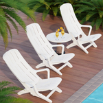 Кресло-шезлонг (белый)