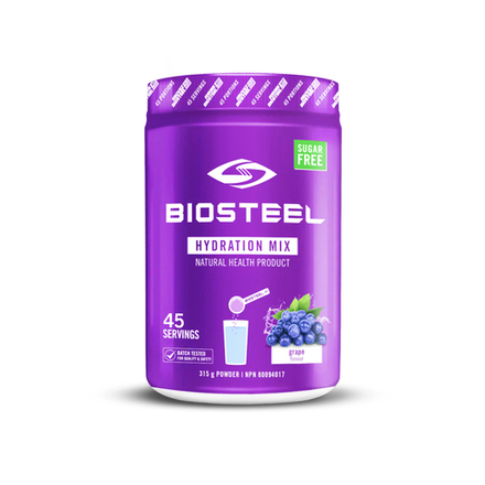 Изотоник Biosteel Hydration Mix Виноград, 315 г, 45 порций