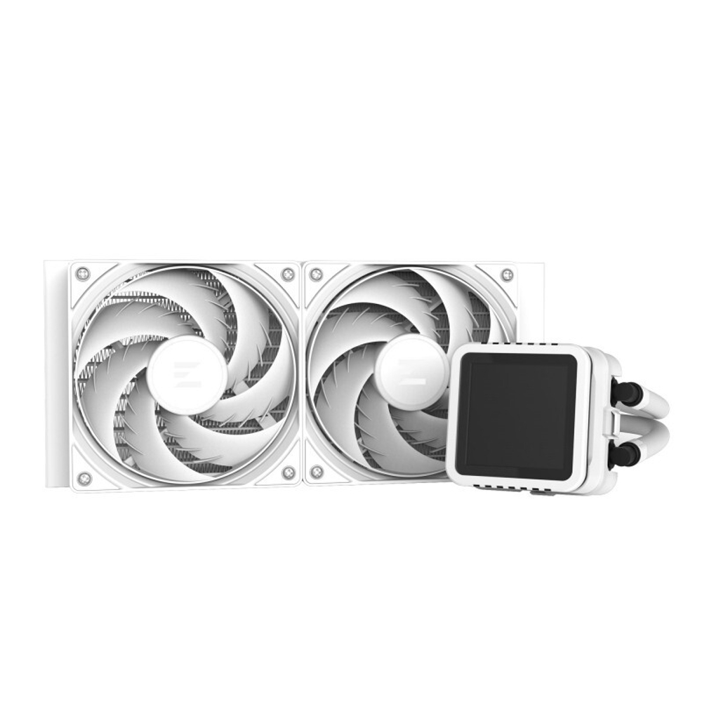 Система водяного охлаждения Zalman Alpha2 DS A24, 240mm, ARGB, LCD, white