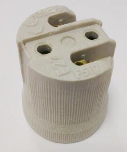 Патрон "UNIVersal" E27 керамич. подвесной 4А 250В (JX1506) 1/50/400