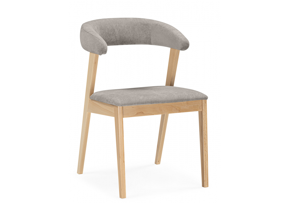 Стул деревянный Woodville Токио 2 ткань 231, светлое дерево