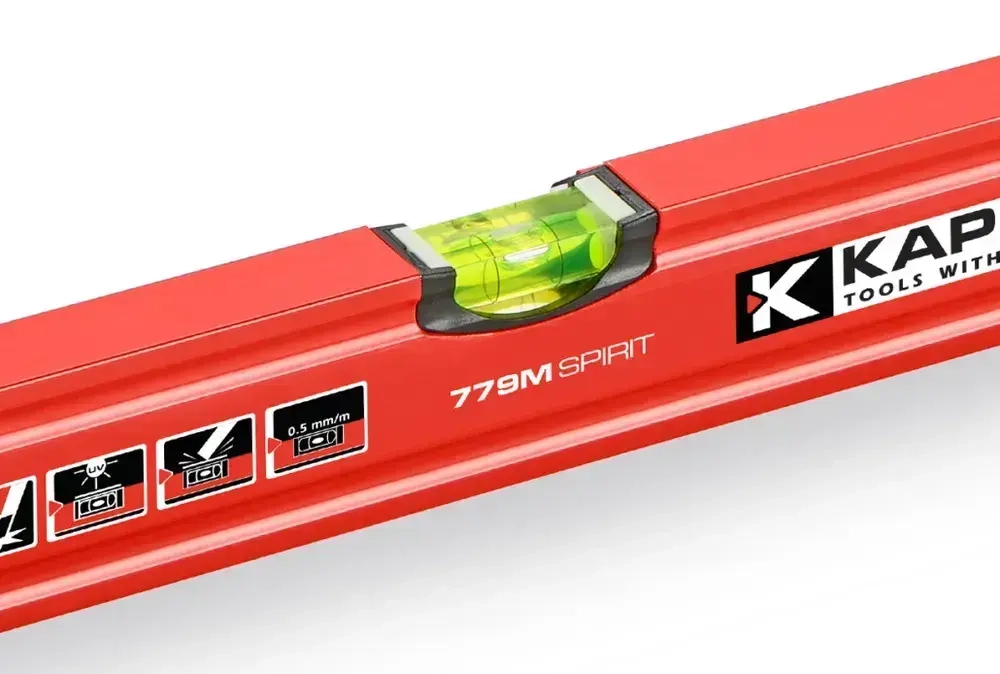 Уровень строительный 100 см KAPRO SPIRIT 779-40-100 фрезерованная поверхность