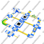 Аквапарк "Мир волн", 30*30*4 м