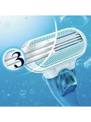 Станок для бритья женский Gillette Venus и 2 сменные кассеты