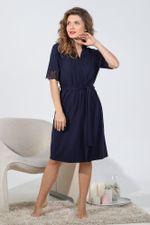 Халат Легенда-3 Виотекс ТЁМНО-СИНИЙ