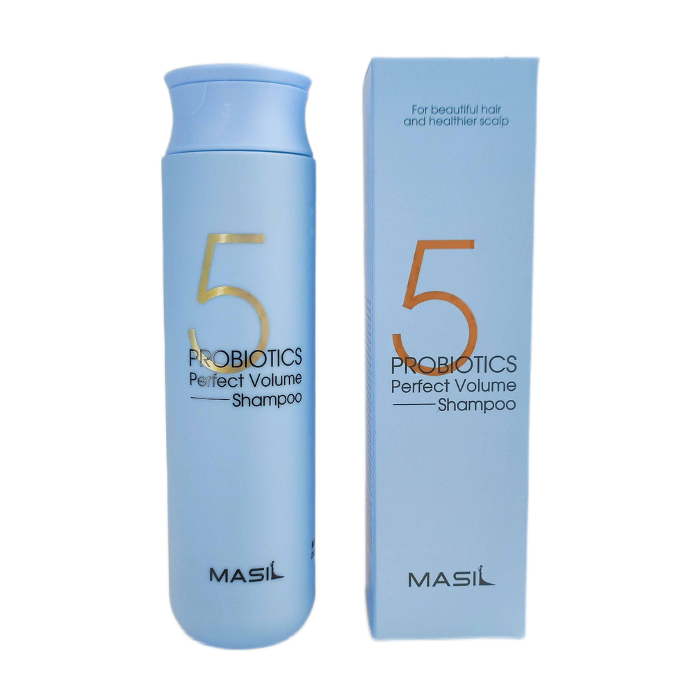 MASIL Шампунь для увеличения объема волос с пробиотиками 5 PROBIOTICS PERFECT VOLUME SHAMPOO 300 мл
