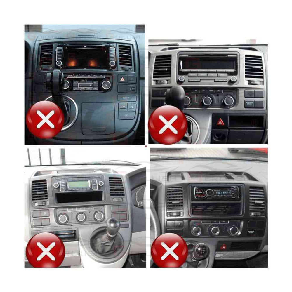 Магнитола для Volkswagen Multivan T5 2003-2015 - Parafar PF051RN2K на Android 13, QLED+2K, ТОП процессор, 4Гб+32Гб, CarPlay, 4G SIM-слот