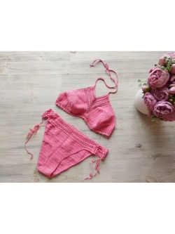 Вязаный купальник