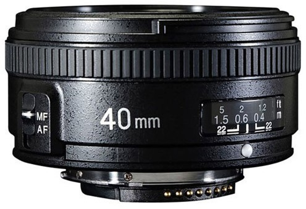 Объектив Yongnuo AF 40mm f/2.8 для Nikon F