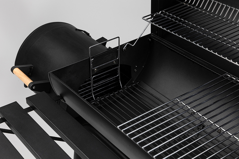 Гриль-бочка с коптильней и столиком Go Garden CHEF-Smoker 66 PRO [50169]