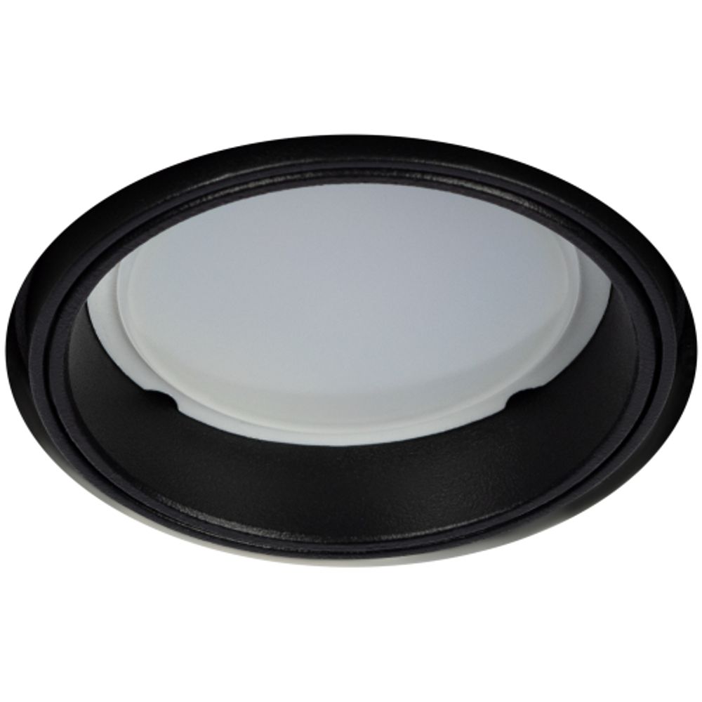 Светильник встраиваемый алюминиевый ЭРА KL99 BK безрамочный под штукатурку под лампу MR16 GU5.3 черный | Алюминиевые встраиваемые светильники