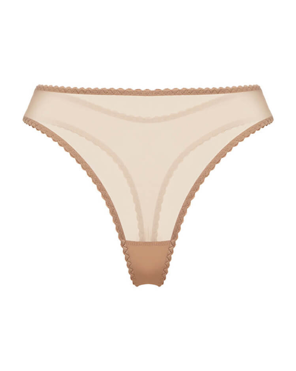 Высокие стринги Laconic nude