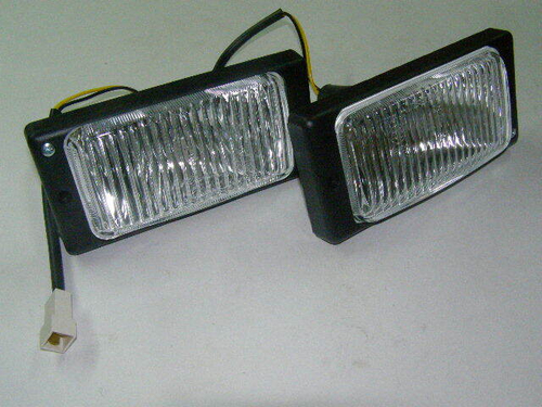 Фара п/туман. /2110/ белые, рифленое стекло (ЛУЧ)