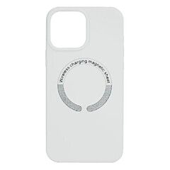 Силиконовый чехол Silicon Case с MagSafe для iPhone 12, 12 Pro (Белый)