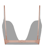 Бюстгальтер Ultimate Plunge с заниженным поясом (Размер: 70F) (Цвет: бежевый)