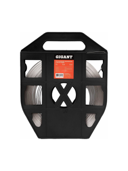 Рулонная нержавеющая лента Gigant 25м/20мм/0.7мм в кассете 123926