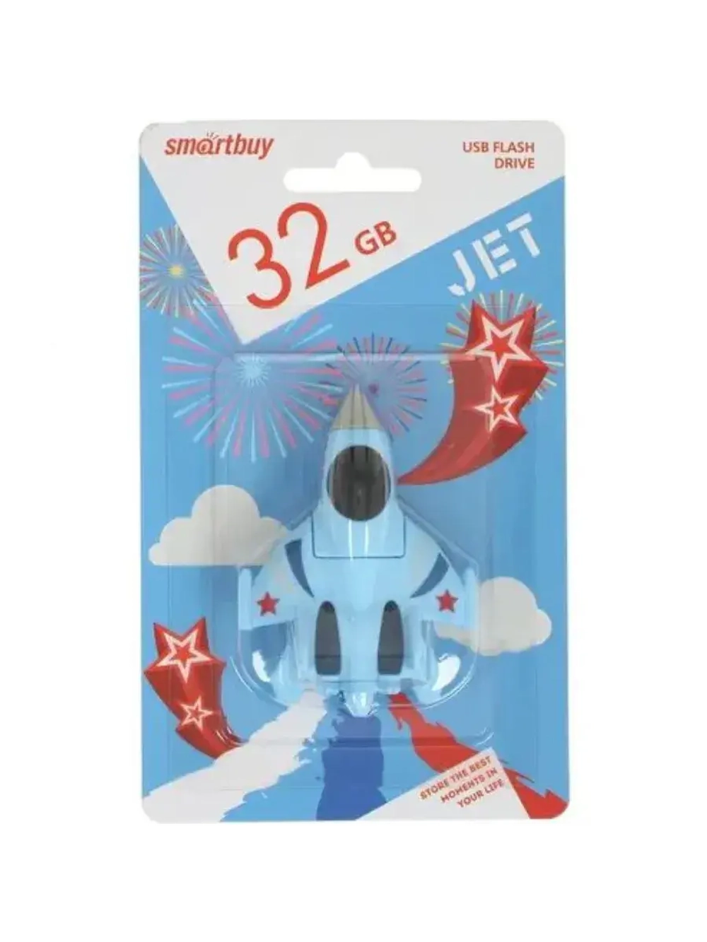 Память USB Flash 32 ГБ Wild Series Истребитель SB32GBFI BLUE