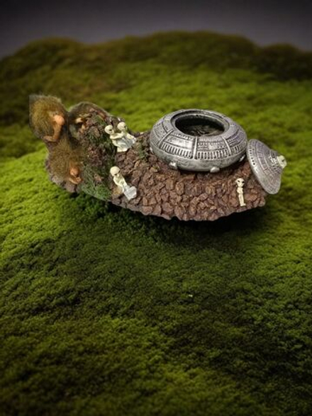 Пепельница статуэтка норвежский тролль