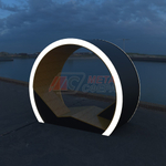 Беседка-лежак Кольцо с подсветкой