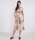 Платье Marc Cain - бежевый(UC 21.38 W78)