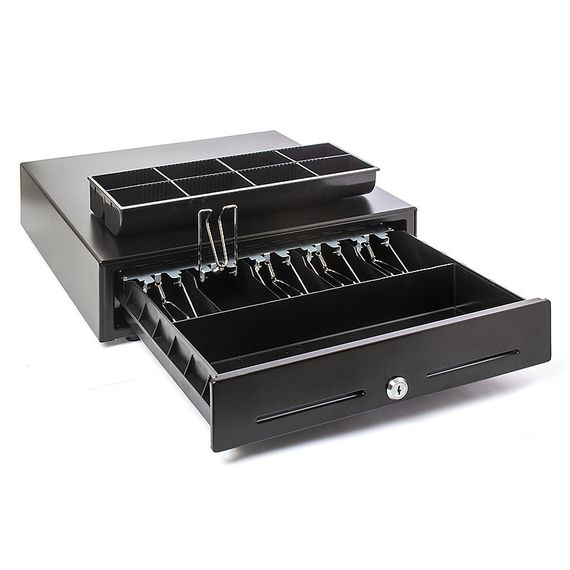 Денежный ящик POScenter 16MK 410x420x100 механический, PUSH