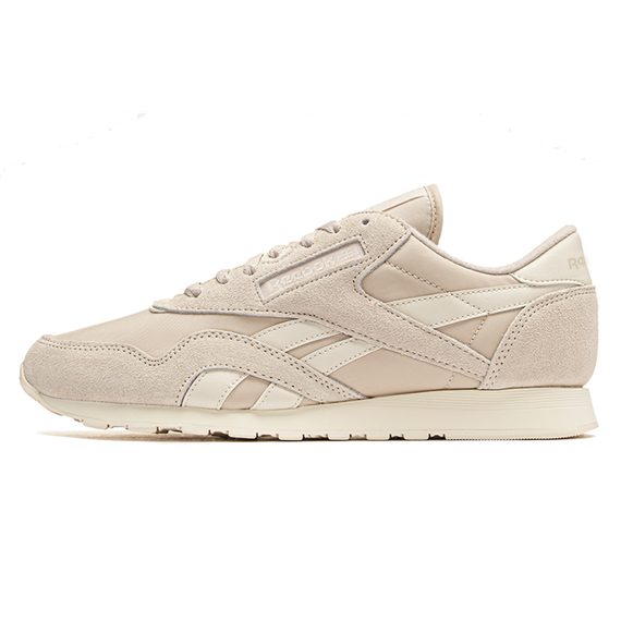 Reebok Classic Nylon Беговые кроссовки Низкие Бежевые Унисекс