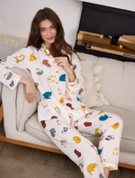 Пижама штаны+рубашка дл/р В2628