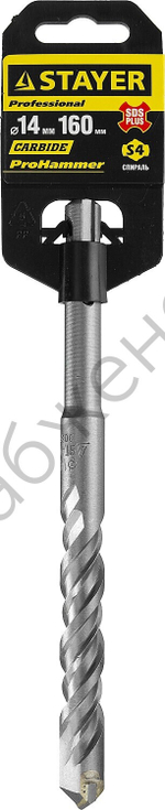 STAYER 14 x 160 мм, SDS-plus бур, Professional (2930-160-14)