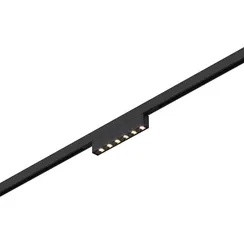 ST666.446.05 Магнитный трековый светильник Черный LED 1*5W 4000K 220Lm Ra>90  IP20 L100xW10xH18 24V СУПЕР5