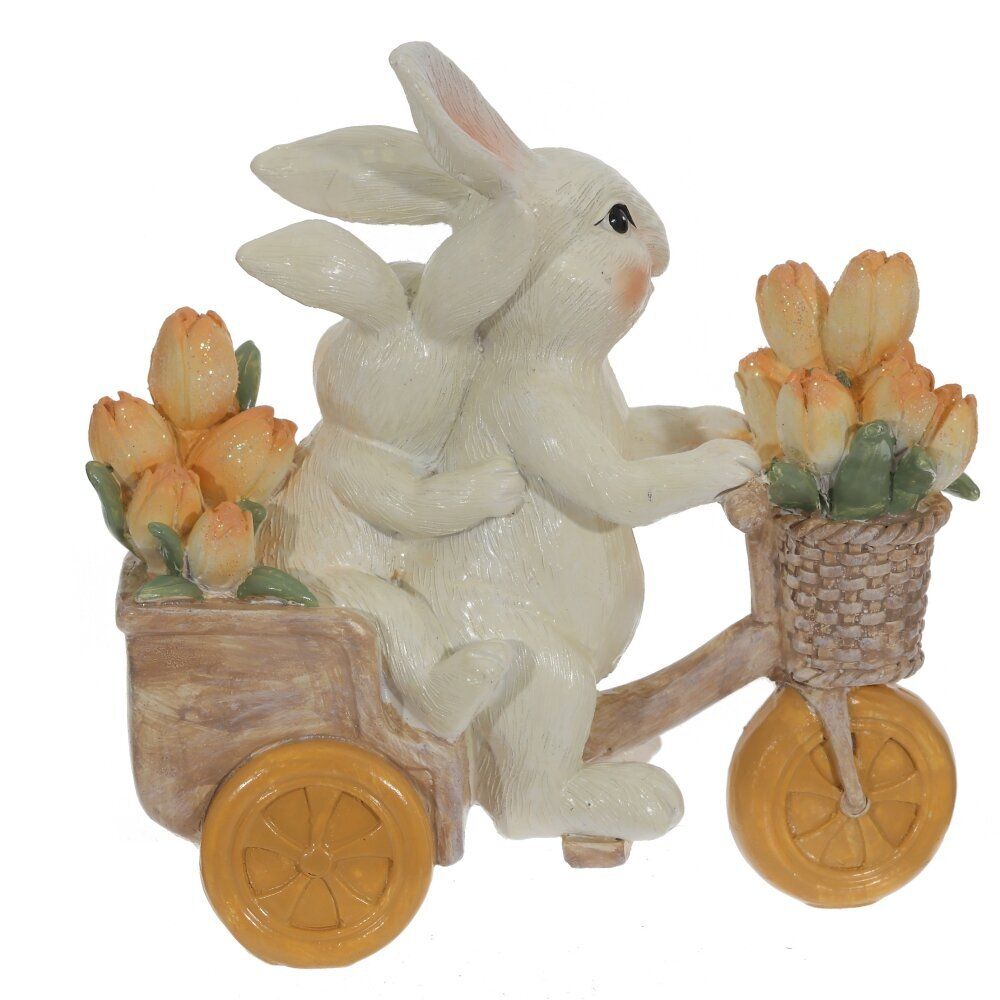 GAEM Фигурка декоративная "Зайцы", L12,5 W6 H13 см