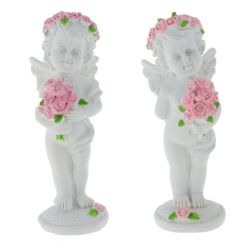 GAEM Фигурка декоративная "Ангел", L3,5 W3,5 H10,5 см, 2в.