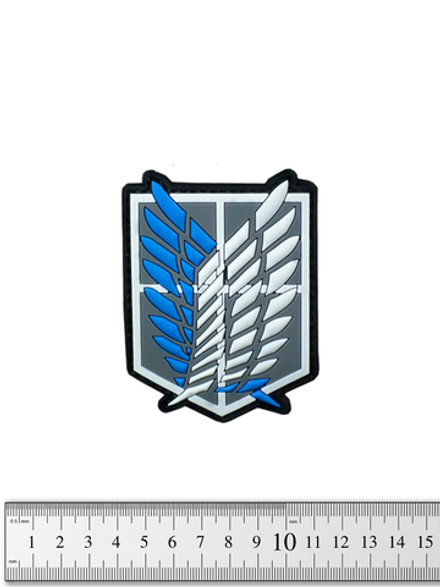 Шеврон Аниме Разведкорпус Attack on Titan (PVC)