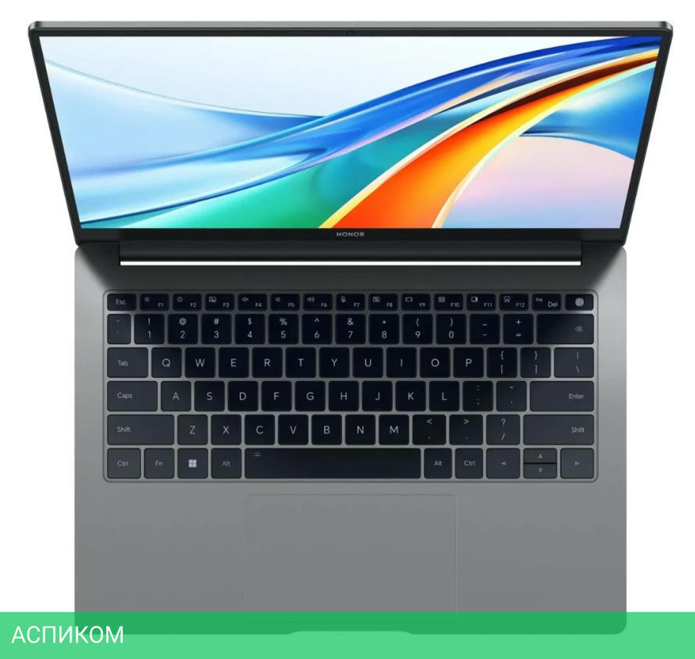 Ноутбук Honor MagicBook X14 FRI-H56 Space Gray (5301AKAU)