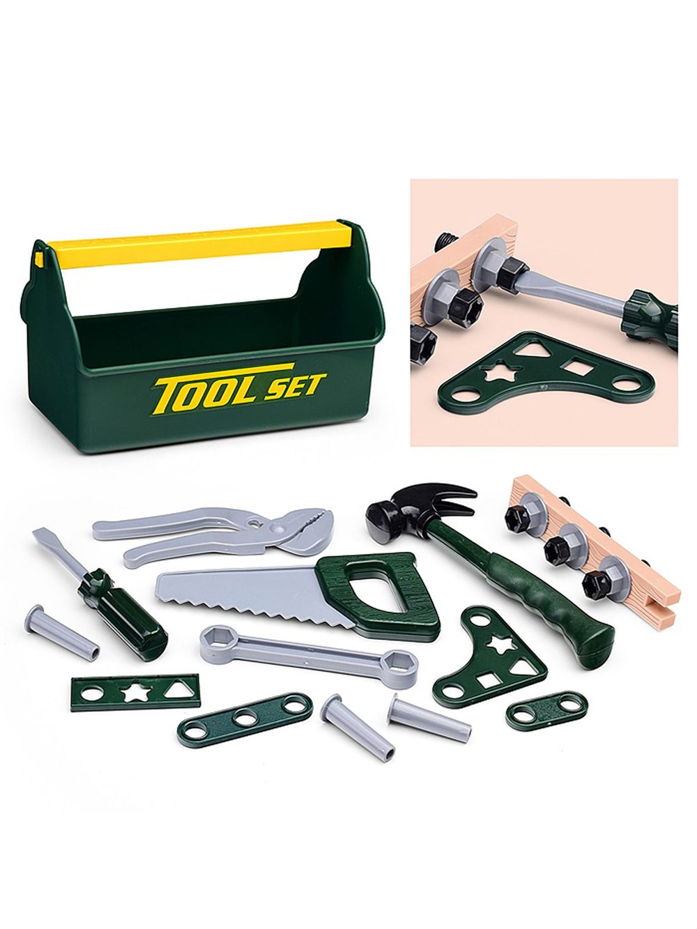 Игровой набор инструментов Строитель для мальчиков (T115B(G))