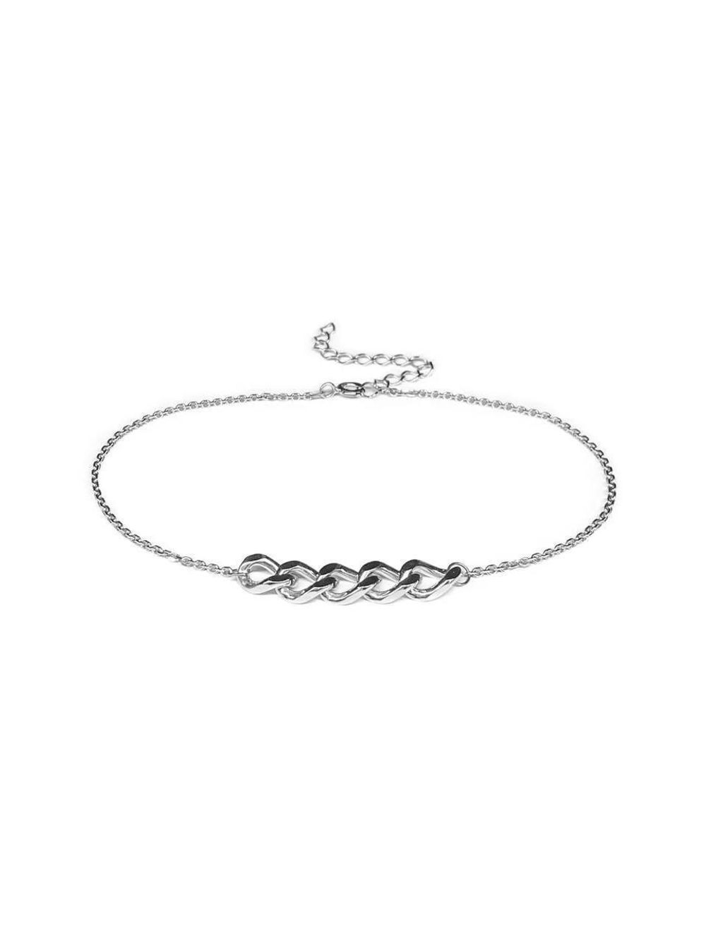 Браслет на ногу (анклет) Зацепила