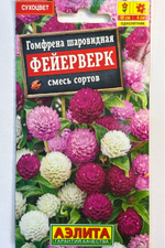 Гомфрена шаровидная Фейерверк, смесь сортов СМЦ-803
