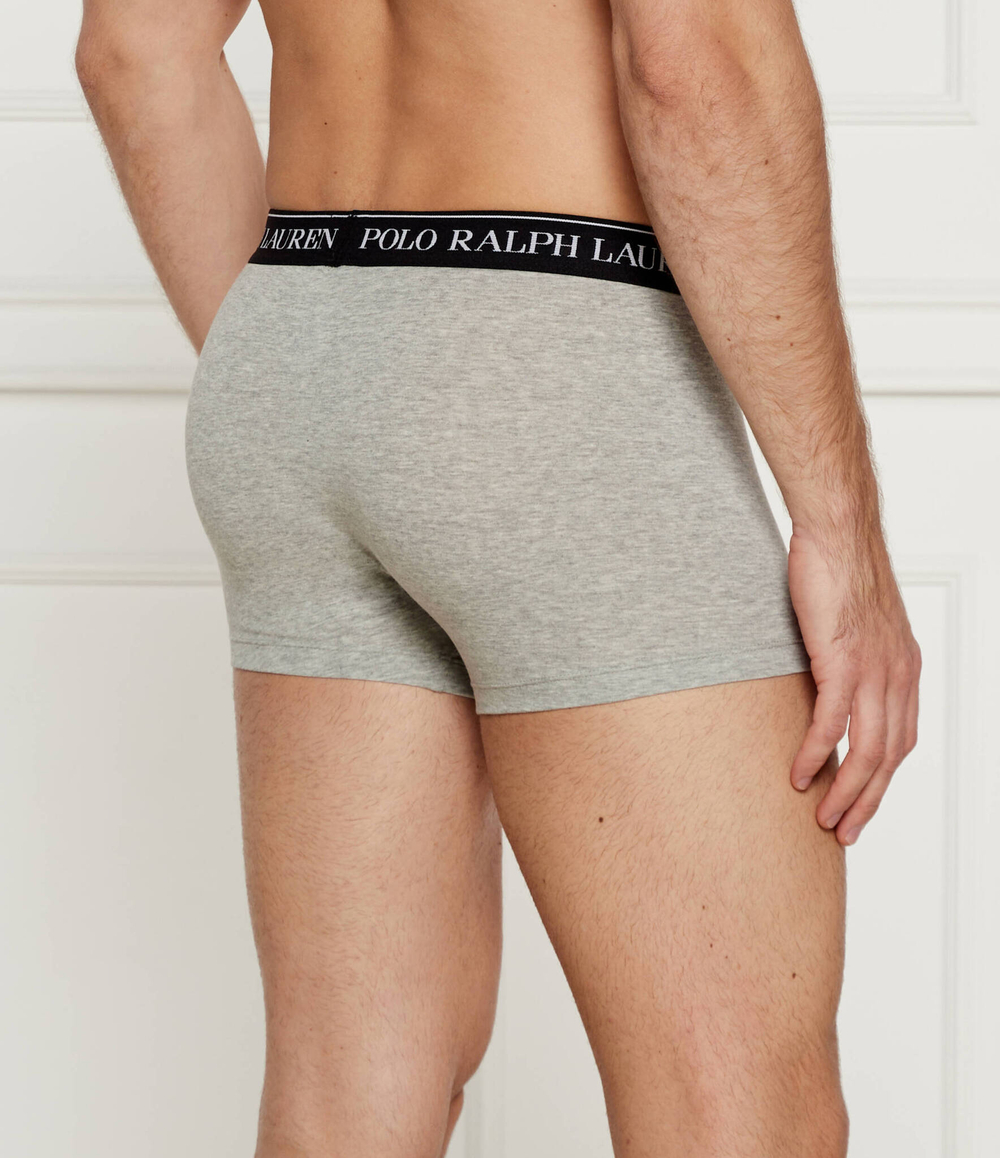 трусики-боксеры 3 шт. POLO RALPH LAUREN - серый(714835885)