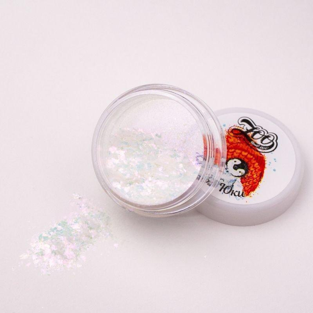 Zoo nail Хлопья Юки опаловые 1599, 0,5гр