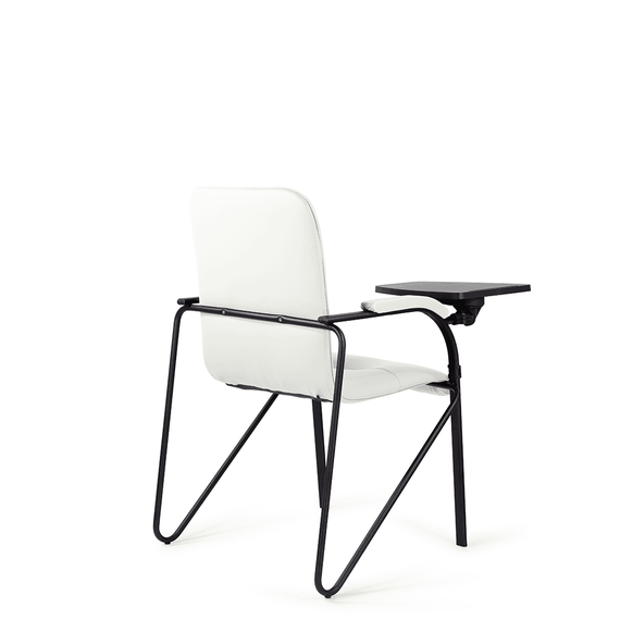 Стул Самба soft BL S-0402 (белый) со столиком