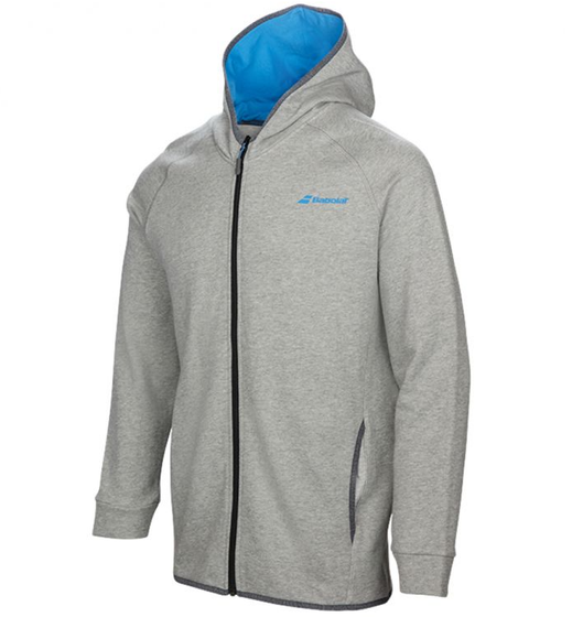 Куртка с капюшоном мужская Babolat Core Hood Sweat Full Zip, арт. 3MF17041-249