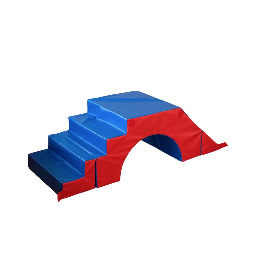 Мягкий игровой развивающий комплекс Romana "Лесенка с горкой" (стандартный)