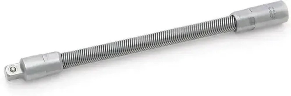 Удлинитель для инструмента Дело техники, гибкий 1/4", 609320, серебристый, 145 мм