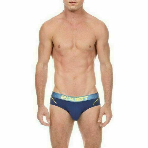 Мужские трусы Брифы синие 2xist oblique stripes Brief NAVY