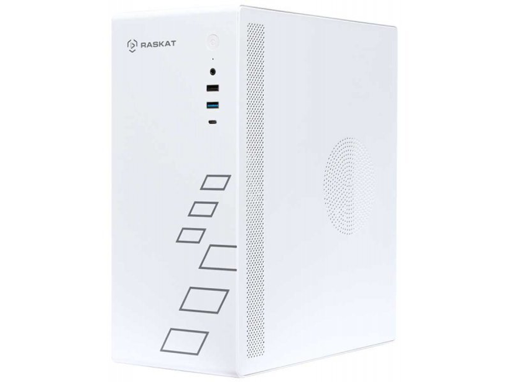 Компьютер Raskat Standart 300, Intel Core i3 10100, RAM 16Gb, SSD 480Gb, без ОС, 128037